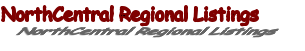 NorthCentral Regional Listings